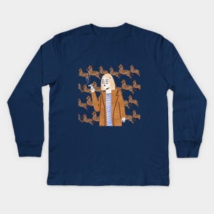 Margot Tenenbaum Kids Long Sleeve T-Shirt